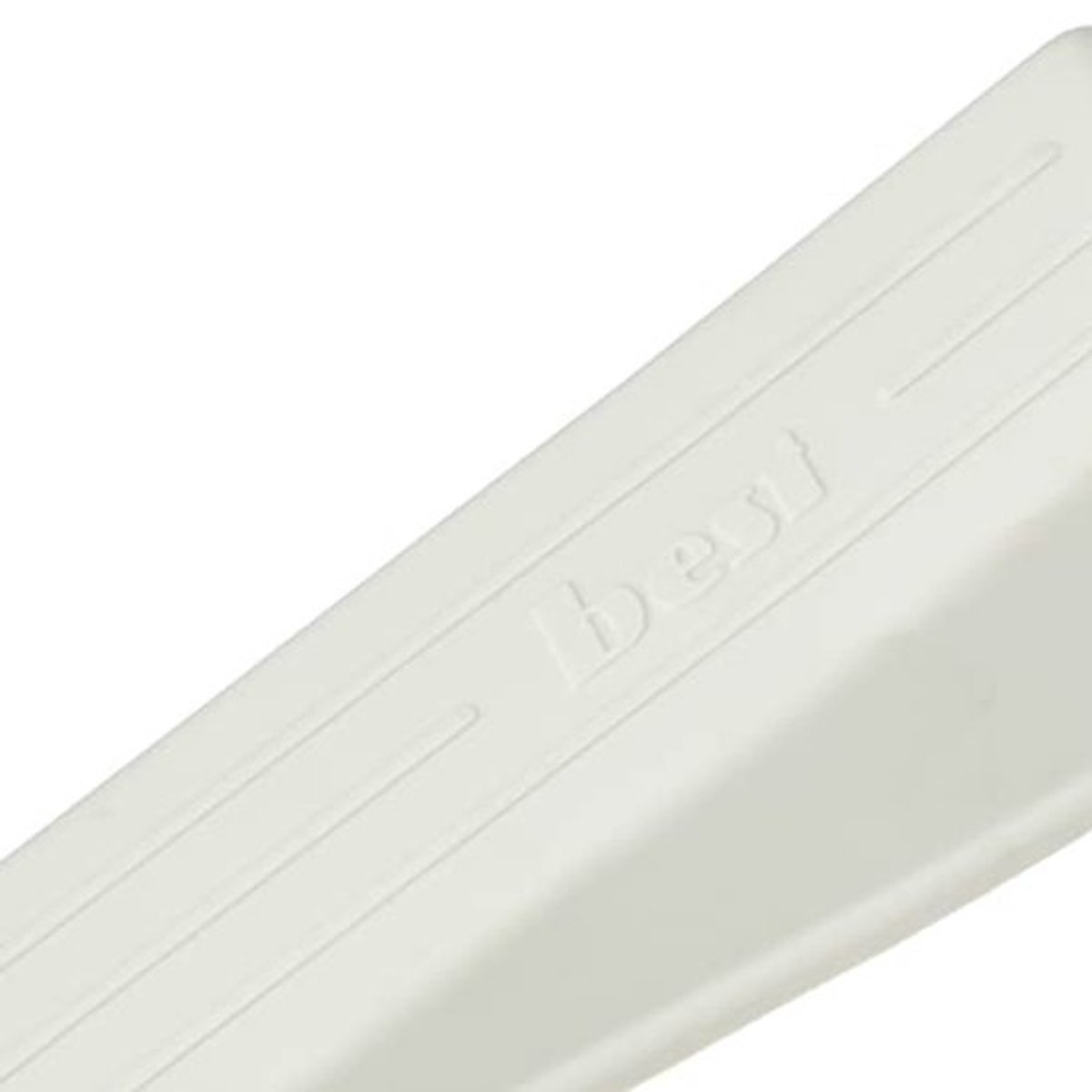 Premium deurwig wit - verpakking van 2