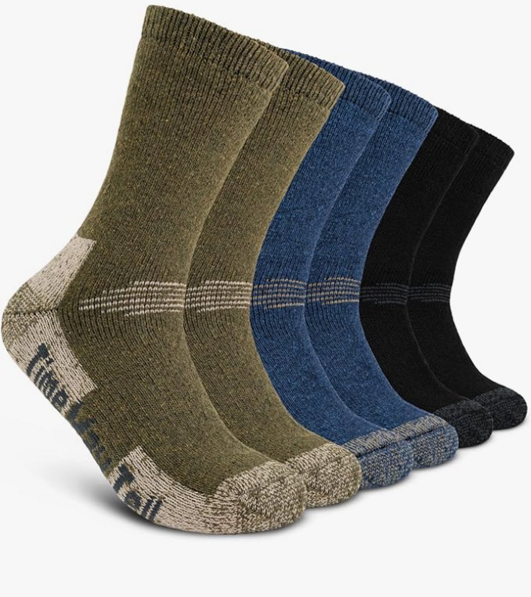 Merino Wollen Wandelsokken voor Dames & Heren – Thermische Wintersokken – Warme Hiking Sokken – Comfortabel & Ademend Zwart