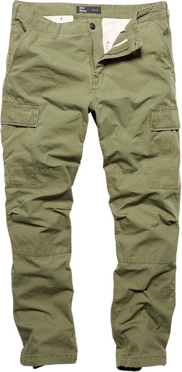 Vintage Industries Tyrone BDU pants Groen