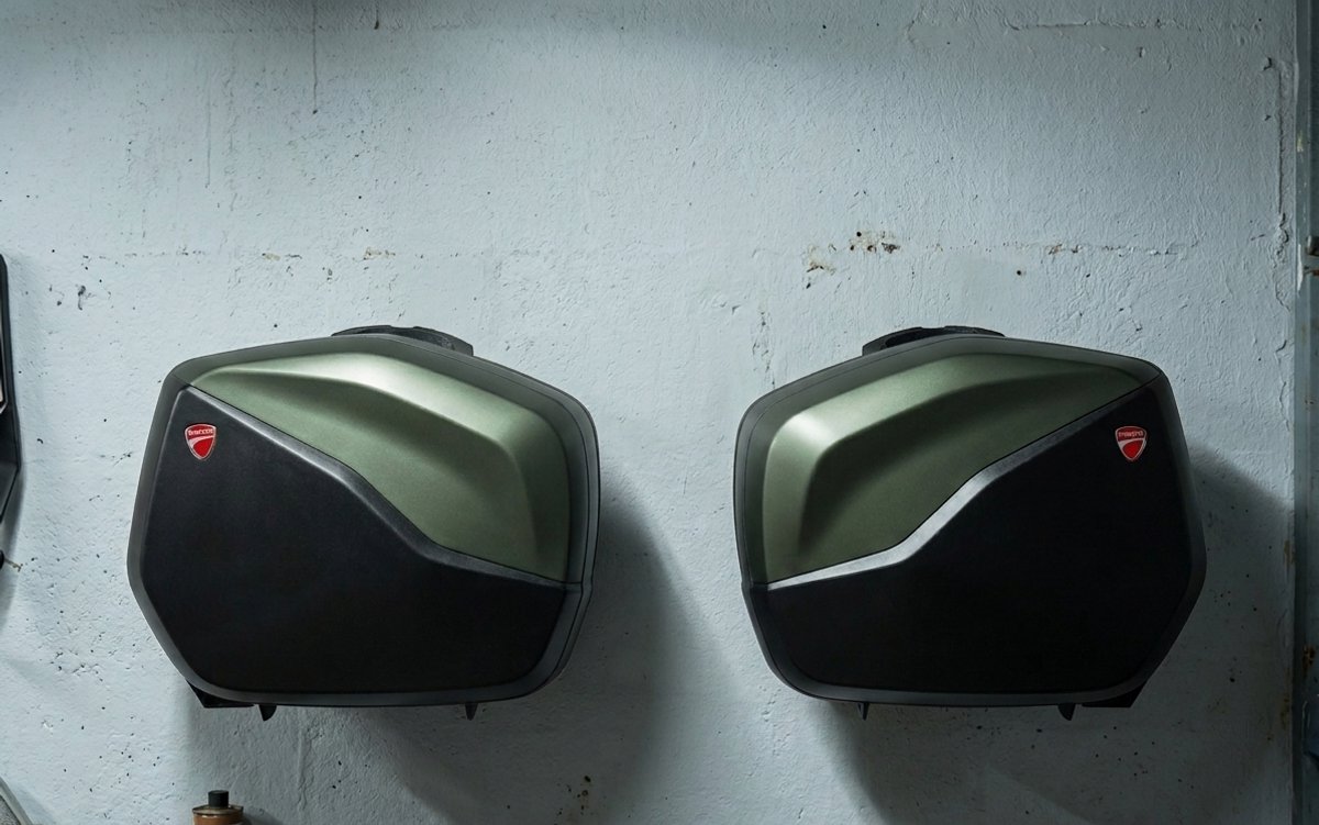 Ducati Multistrada Zijkoffers Muurbeugels – Ruimtebesparende Wandhouders (Set)