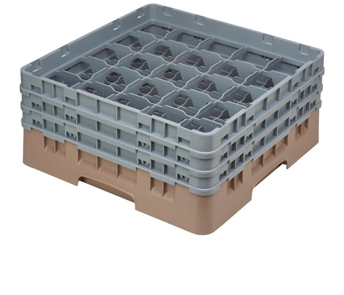 Cambro Camrack Vaatwaskorf Met 25 Compartimenten Max. Glashoogte 17,4cm DE789