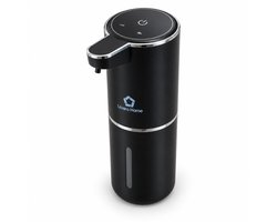 Livaro Home Automatische Zeepdispenser met Sensor – Schuimzeepdispenser – 380 ml – 4 Doseerstanden – USB-C Oplaadbaar – Wandmontage – Zwart