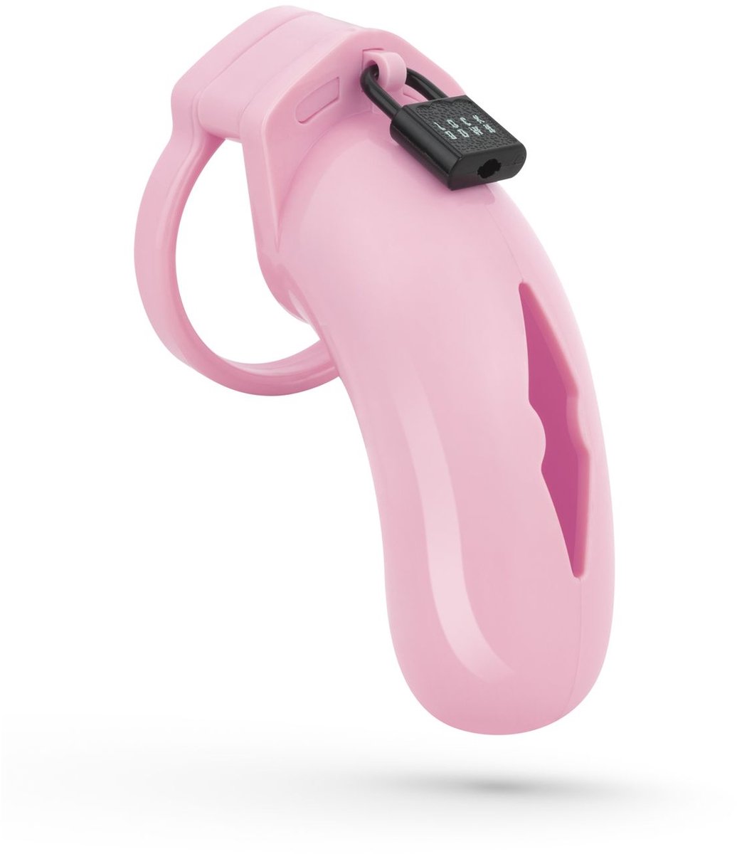 LOCKDOWN - Chastity Cage Large - Roze