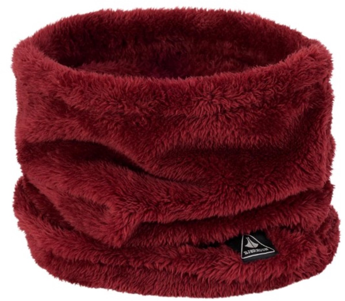 BJØRNSON Celine Coral Fleece Colsjaal - Zacht - Maat One Size - Bordo