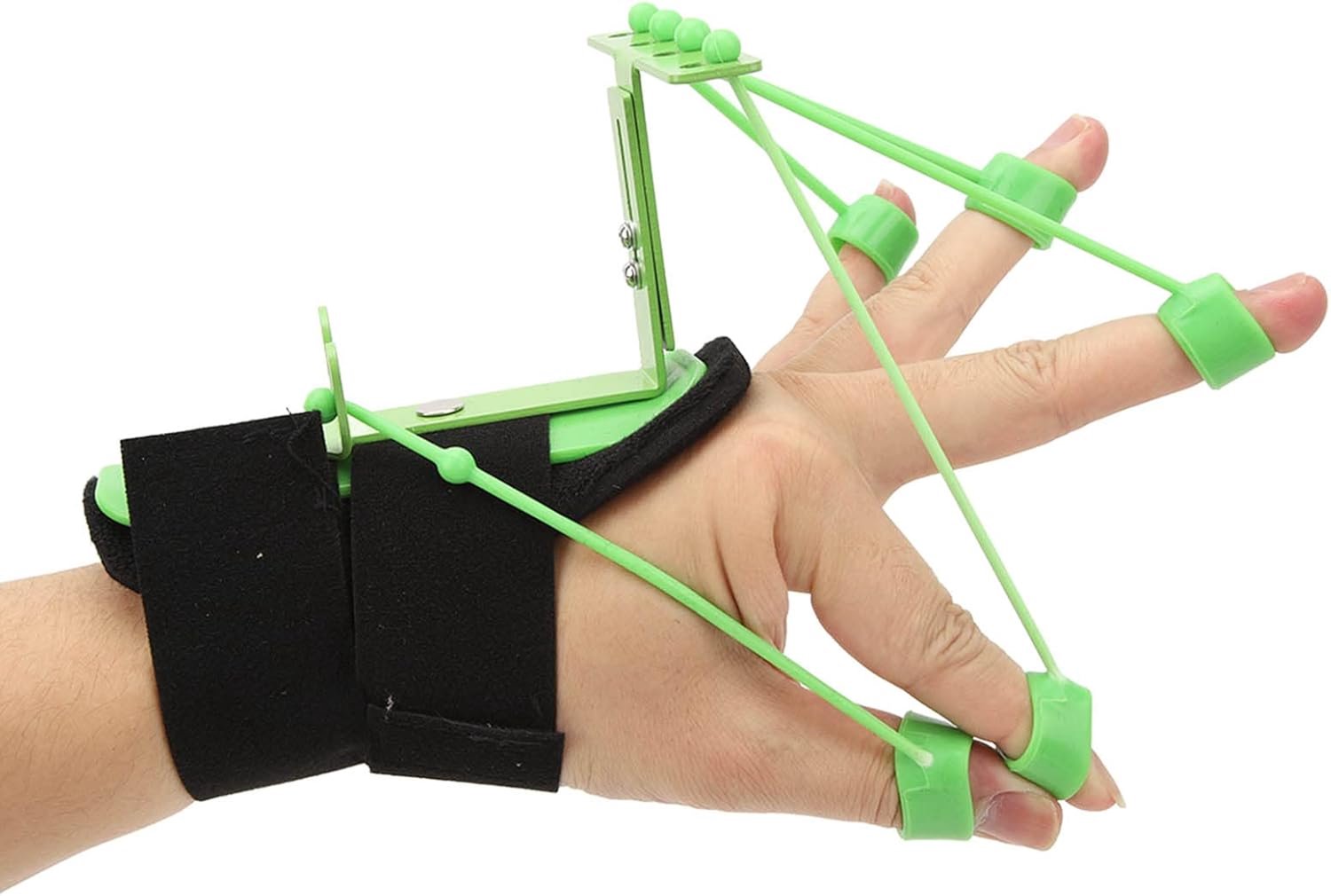 Finger Amplifier, Finger Trainer Finger Stretcher, Multifunctional Grip Strength Trainer, Finger Resistance Band Climbing Finger Trainer for Rehabilit