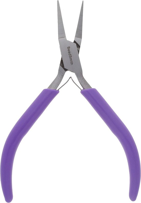 Purple Handle Flat Nose Pliers — afbeelding 2
