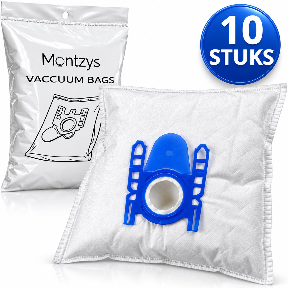 Montzys Stofzuigerzakken Geschikt voor Bosch & Siemens - 10 Stuks - Stofzuiger Zakken - Geschikt voor Serie 8, 6 & 4 - Alternatief voor G ALL