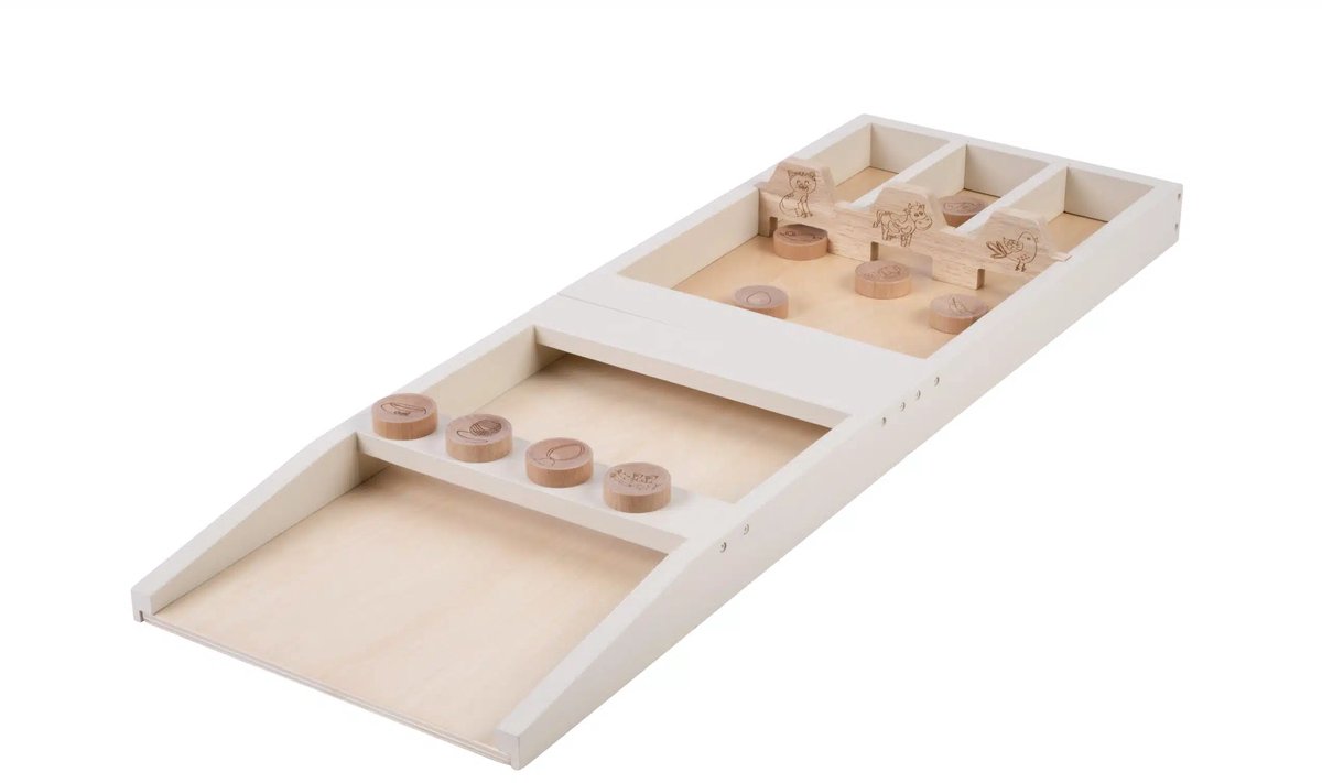 JeP Kids play - sjoelbak voor kinderen - shuffle board - Incl opbergzak - Sand
