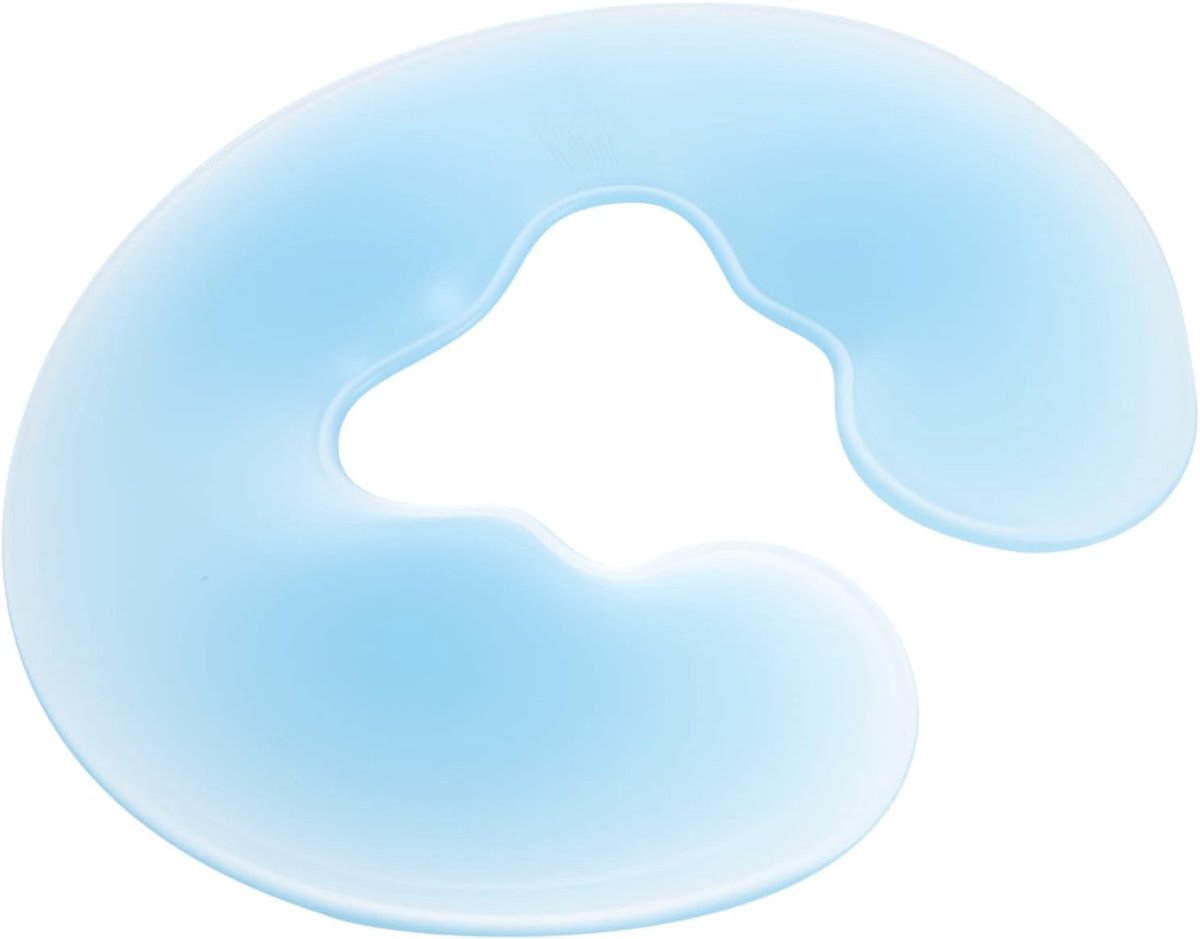 Professionele U-vormige Silicone Gezichtskussen Voor Spa Schoonheidssalon Comfortabel Duurzaam Eenvoudig Schoon Te Maken Kussen Voor Massage Ontspanning