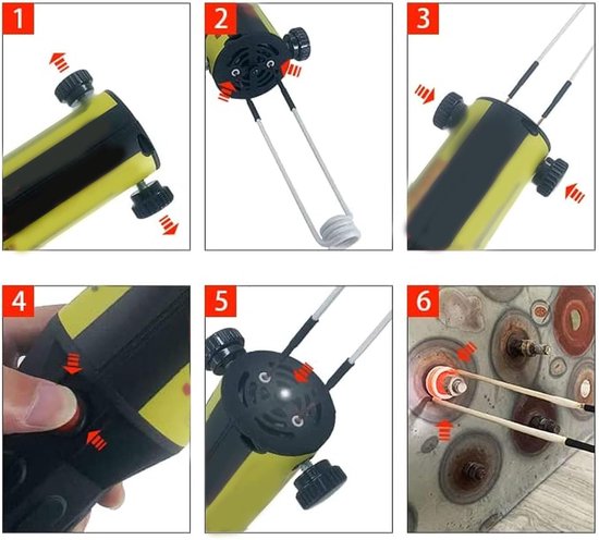 Warmte-inductiespoelset Duurzame Messing Kern 10 — afbeelding 2