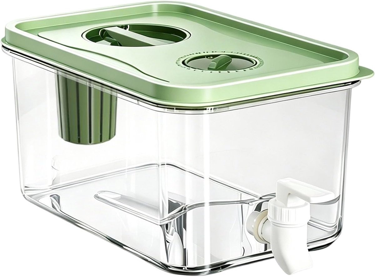 Drank Dispenser 2.8L Waterkruik met Spon