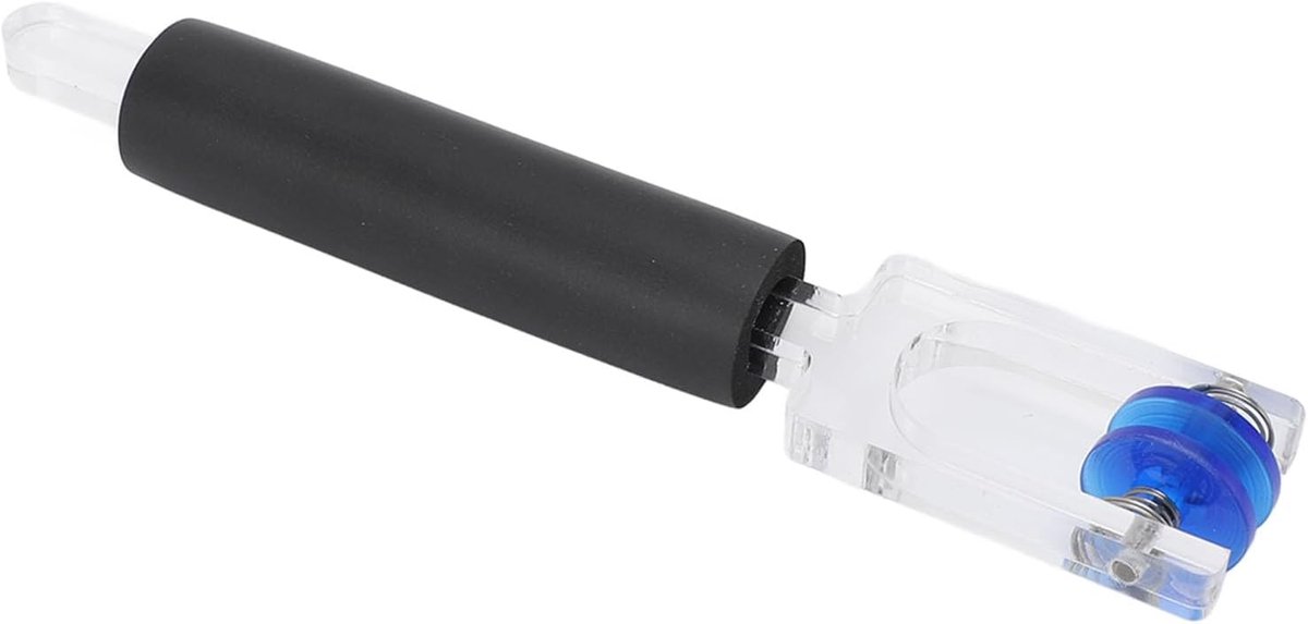 Crimper Burnisher Draagbare Comfortabele Grip Dubbele Veerrollen voor Glas Toepassingen voor Stylisten Kunststof, Spons 6,3 Inch
