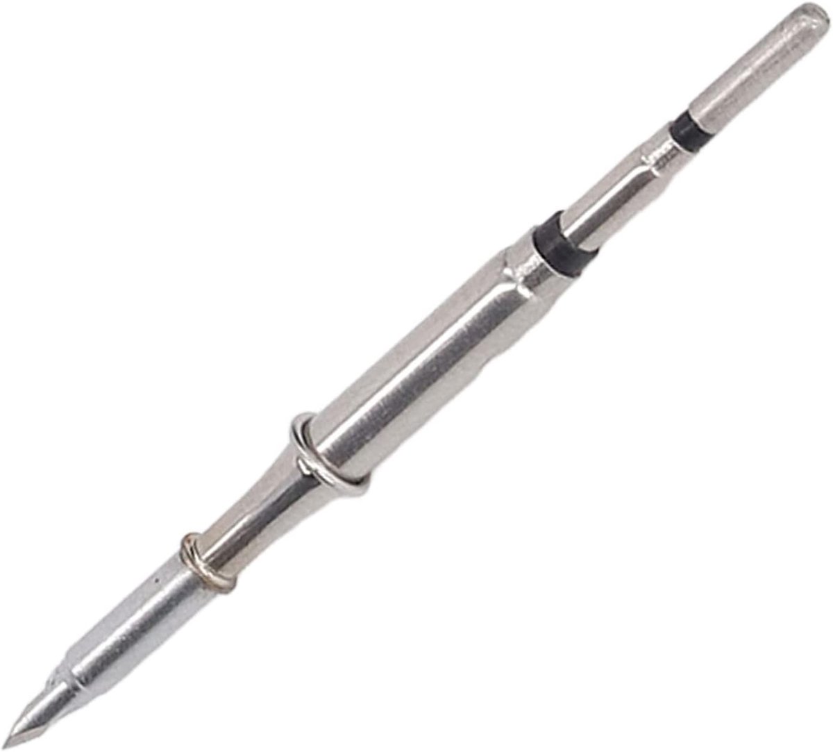 Tip Vervanging Roestvrij staal Geïntegreerde Elleboog Puntige Tip Voor C115 Serie Soldeeronderdelen Accessoires Voor Elektrische Elektronische Gereedschappen (S20 K Knife Tip)