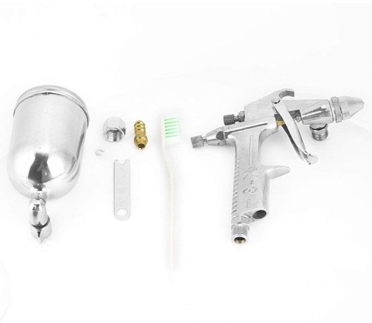 Spuitpistool voor schilderen met mini-spray - Luchtdruk-verfspuitpistool 0.5mm-nozzle - Airbrushtool voor precisieschilderen met 40MPa-kaliber