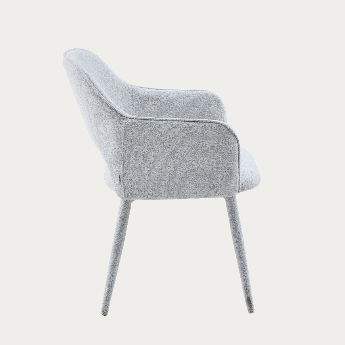 Homla Chair - CONTE - in fabric grey - 55x62x85 cm - 774904