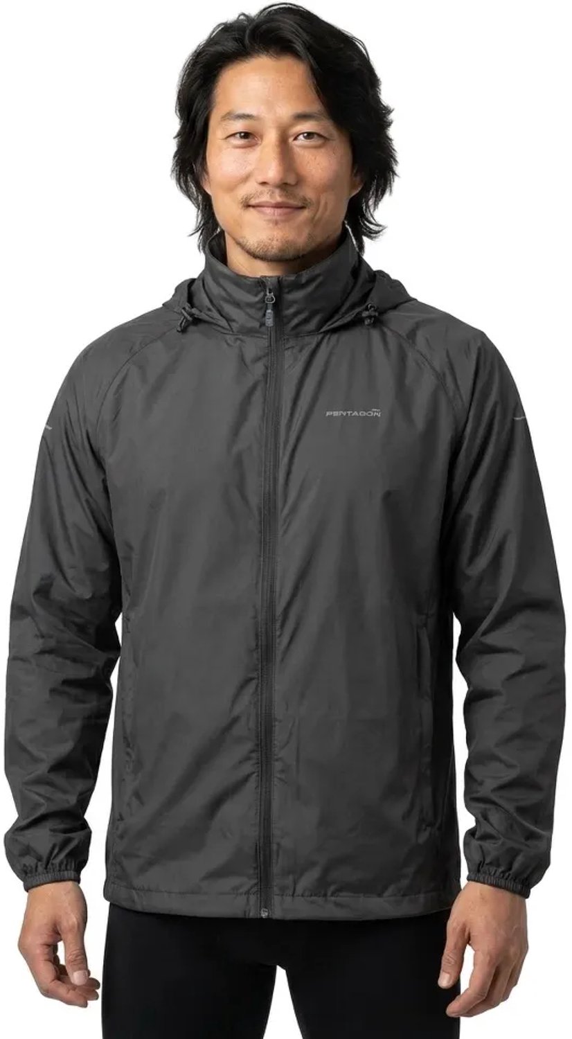 Pentagon Cloudburst Regenjas Man Zwart