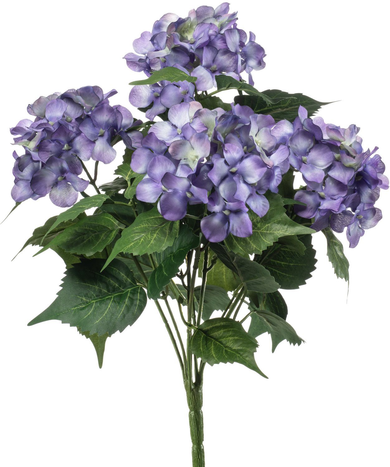 Emerald Kunstplant Hortensia 38cm paars - Kunstplant voor binnen