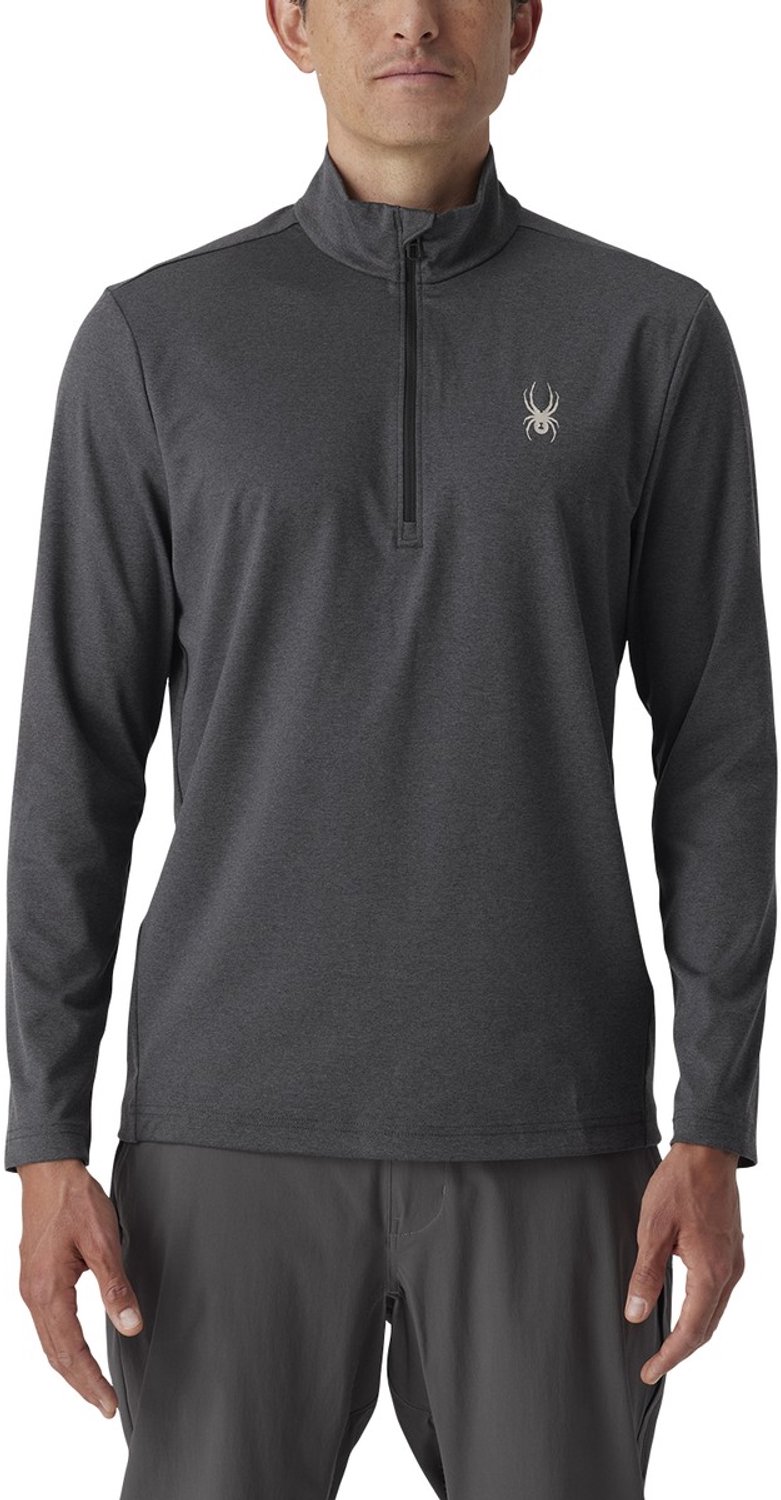 Spyder Mens Prospect 1/2 Zip Zwart