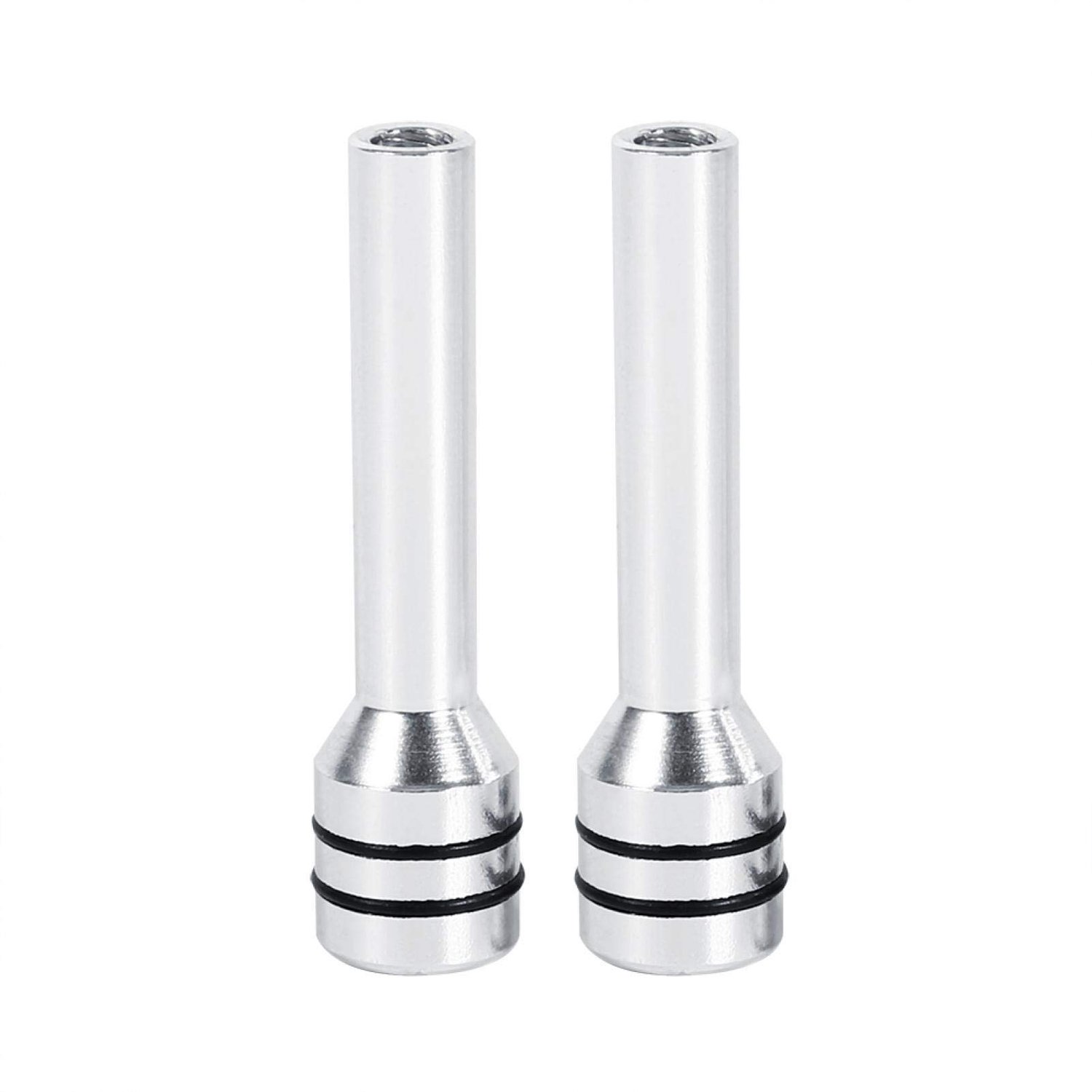 Deurslotknop 2 Stuks - Aluminium - Universeel - Interieur Deurslot - Decoratieve Knop - Lichtgewicht en Duurzaam - Deurslotknopje