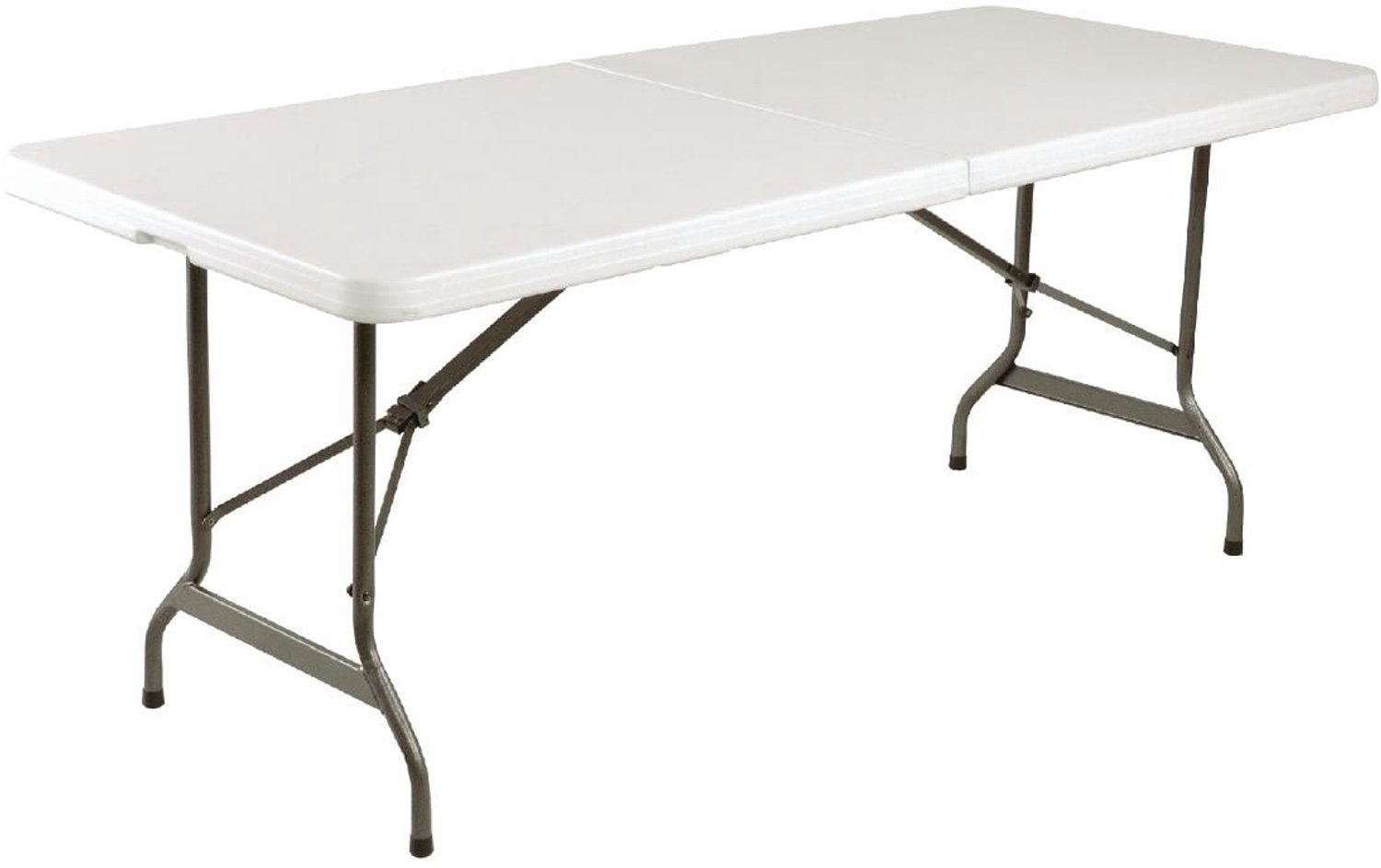 Bolero Rechthoekige middenvouwtafel 6ft wit