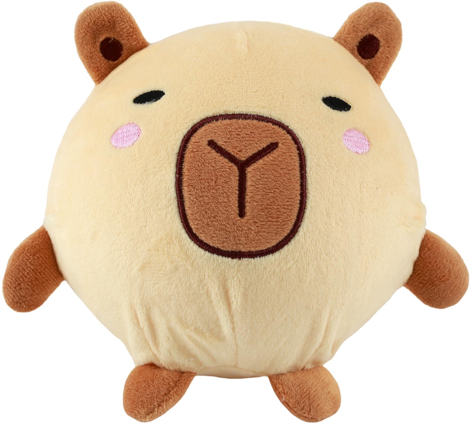Zachte Memory Foam Kussen - 14 cm Diameter - Capybara