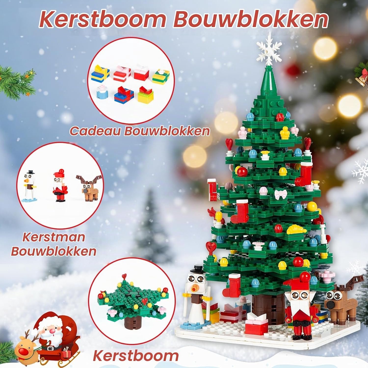 Adventskalender 2026 - kerstkalender - kerst adventskalender 779 stuks - 24 verrassingsdoosjes - adventskalender kinderen - kerstversiering - Kerst Cadeau - voor Kinderen en Volwassenen – foto 3