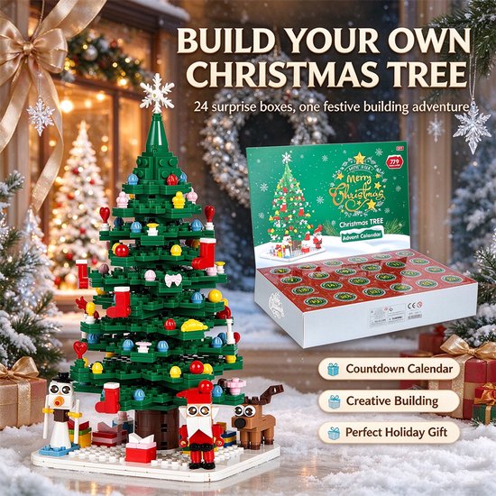 Adventskalender 2026 - kerstkalender - kerst adventskalender 779 stuks - 24 verrassingsdoosjes - adventskalender kinderen - kerstversiering - Kerst Cadeau - voor Kinderen en Volwassenen — cadeau in Spellen & Speelgoed - foto 8