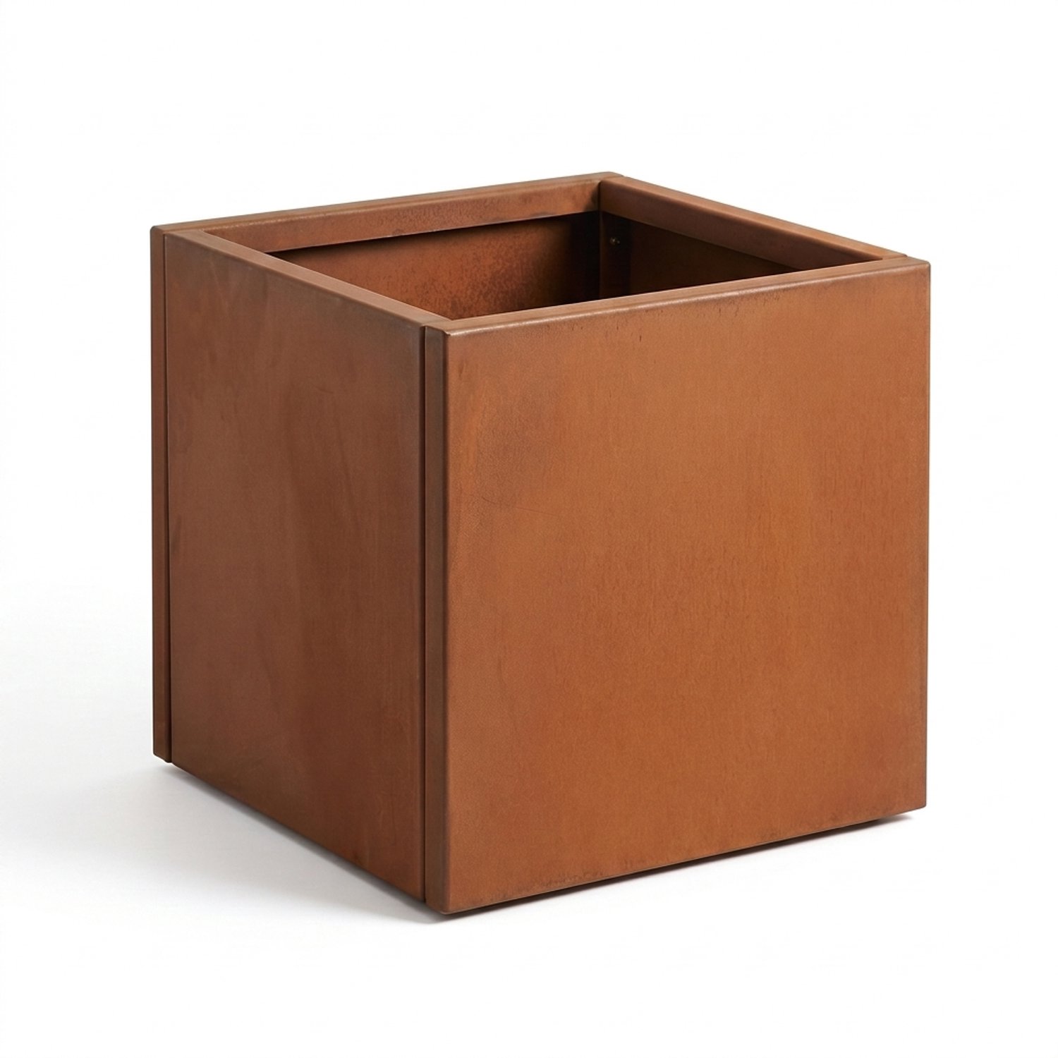 IvoQ Cortenstalen Plantenbak - 40 x 40 x 40 cm - Vierkant - Open bodem