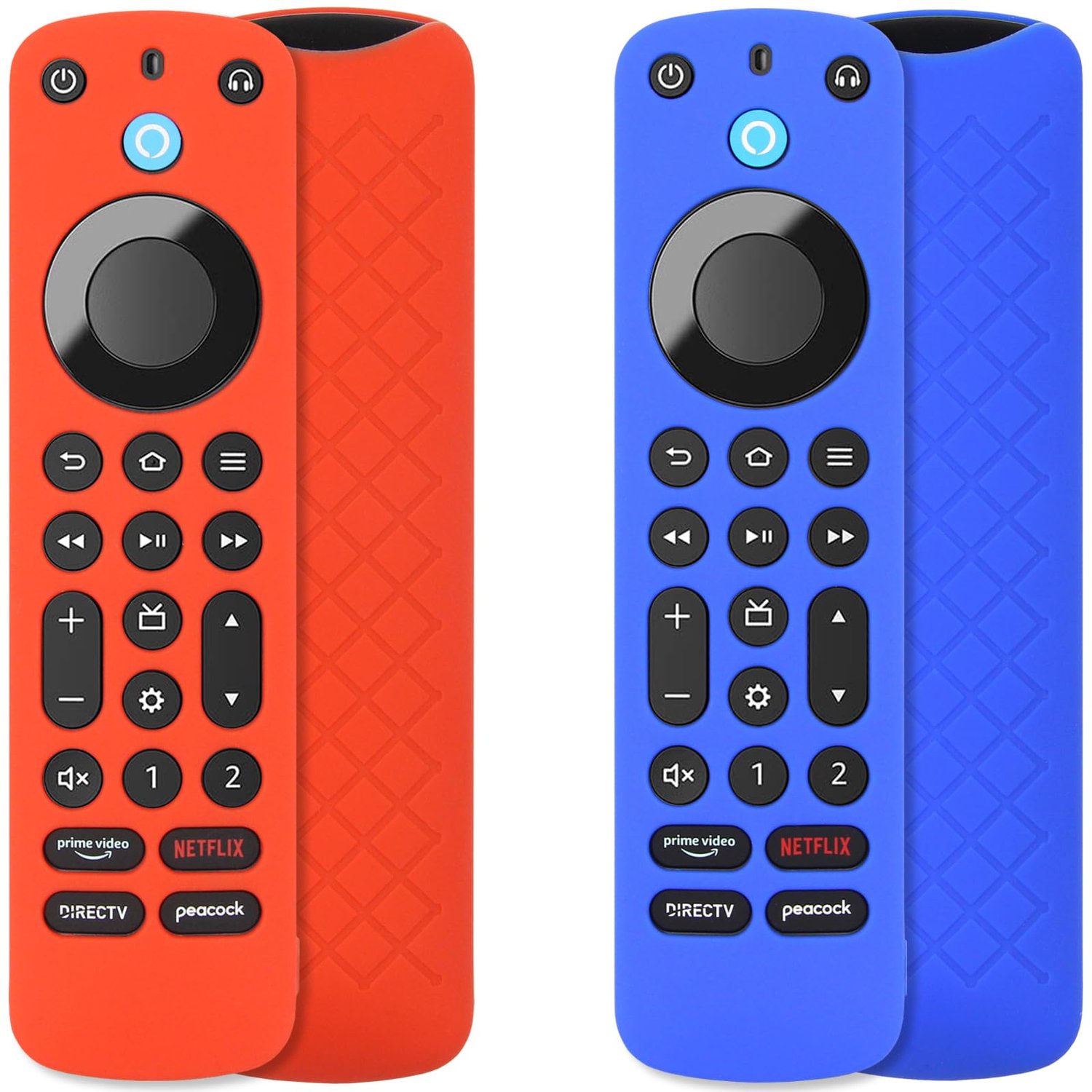 Silicone Beschermhoes voor Fire TV Afstandsbediening (2 Stuks)