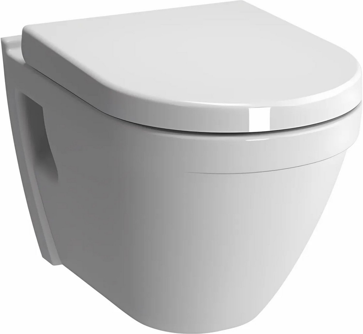VitrA S50 Wandclosetpack, hangende toilet, inclusief softclose zitting, Wit, 54 cm