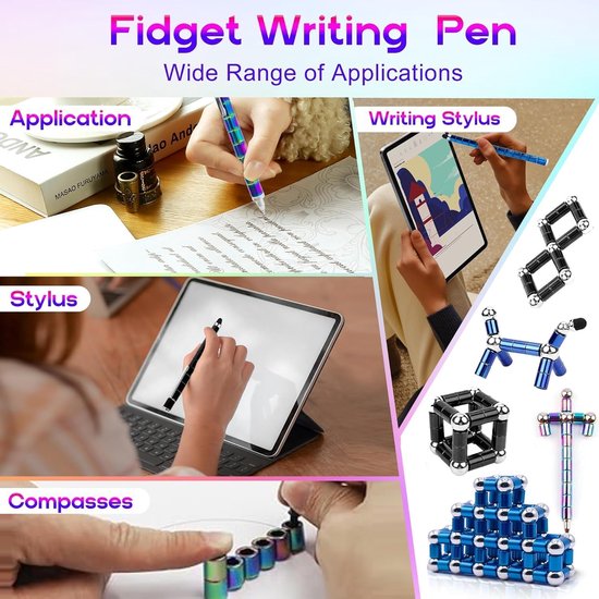 Multifunctionele Anti-Stress Pen voor Ontspanning en Creatief Schrijven — afbeelding 2