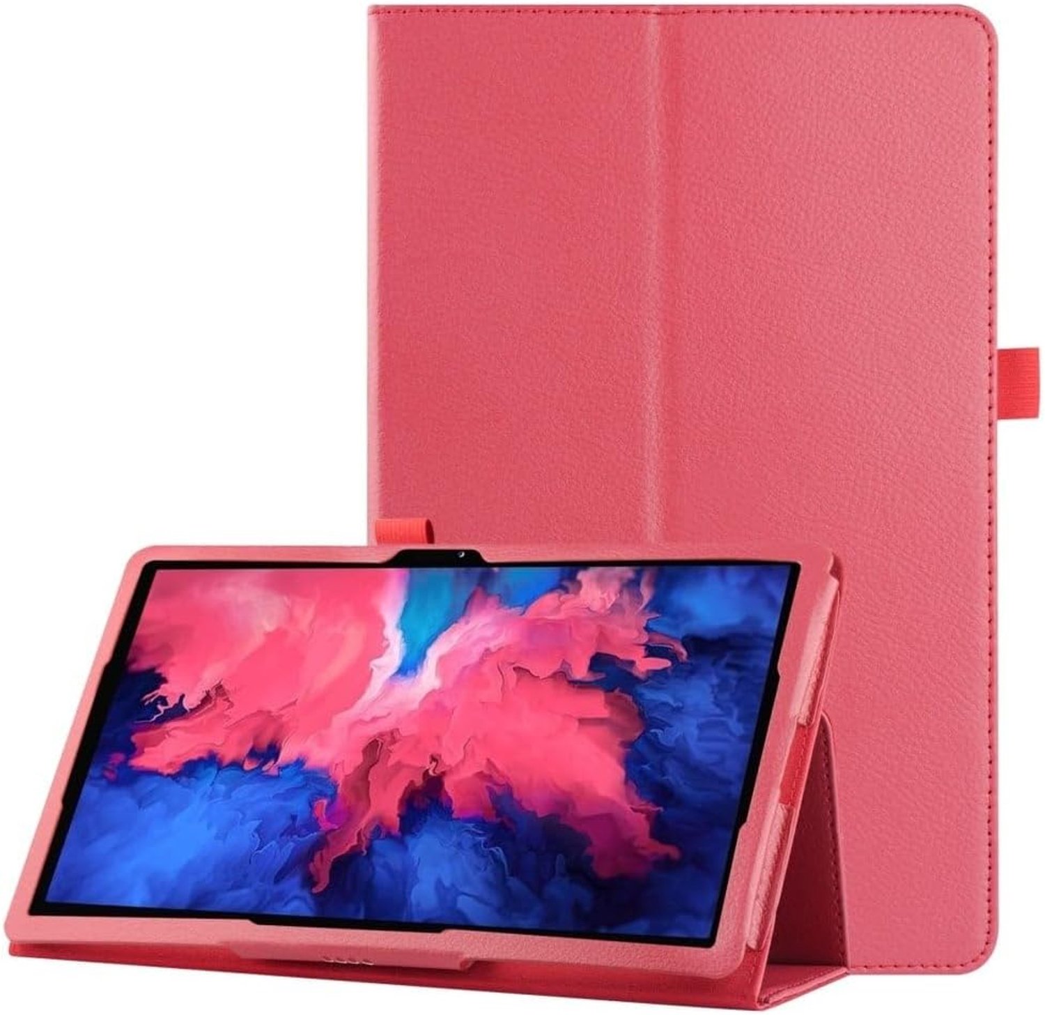 Stand flip sleepcover hoes - Geschikt voor Lenovo Tab P11 Pro - Roze - Bescherming en gebruiksgemak - ServiceTopper