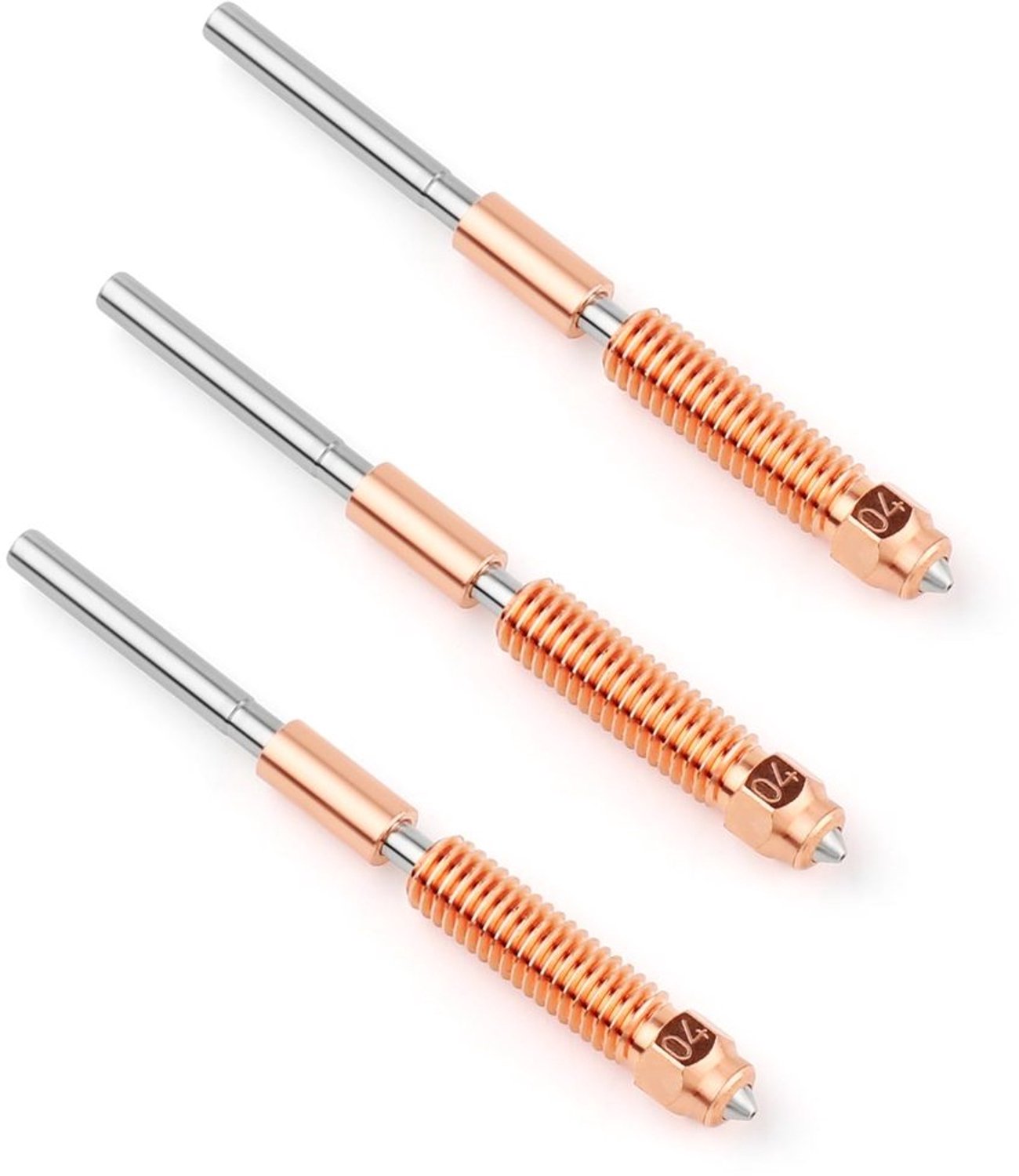 20 Stuks Snelle Verwisselbare 3D Printer Nozzles 0.4 mm