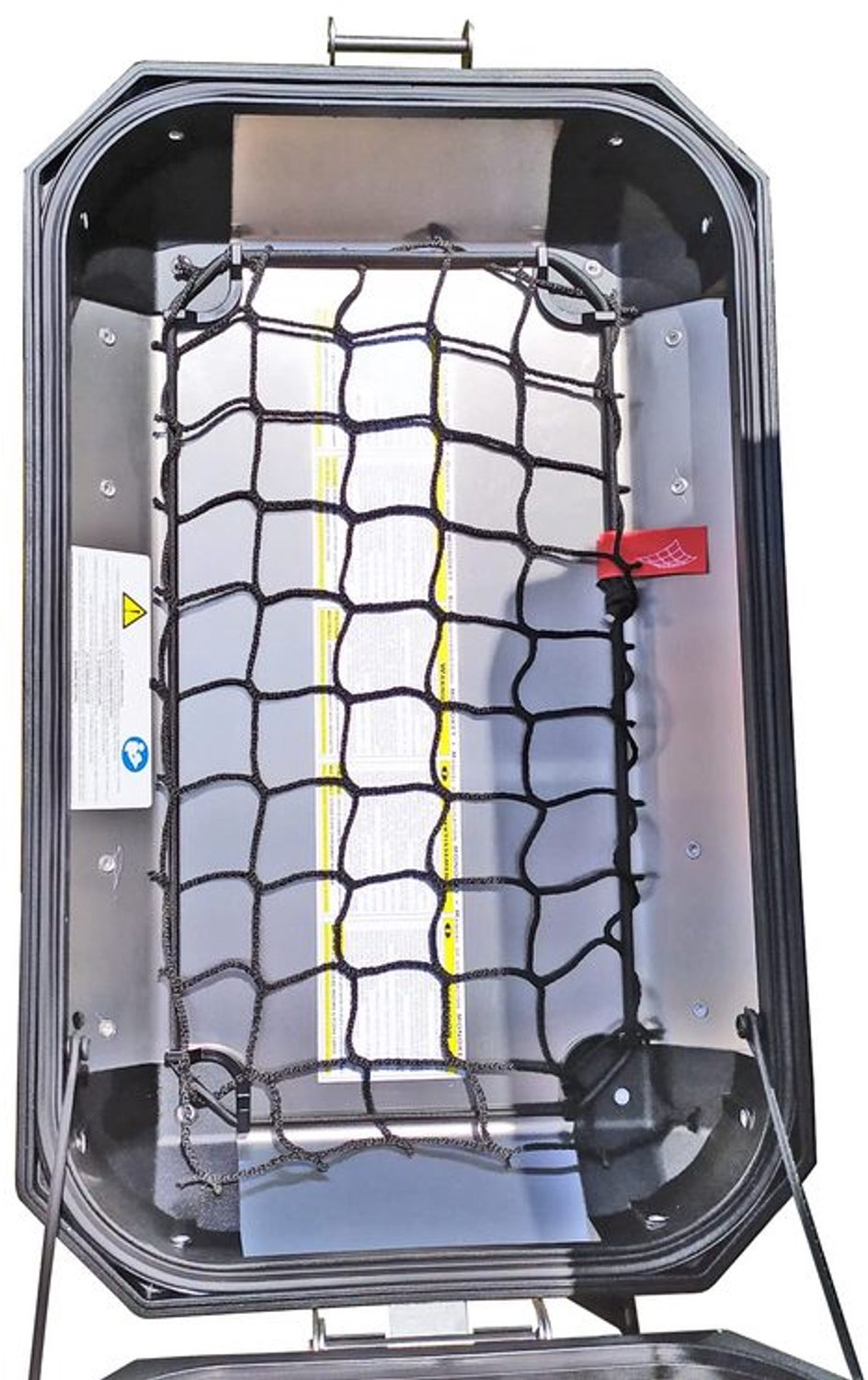 Motortrunknet - Zwart - 45 liter - Waterdicht - Verstelbare sluiting