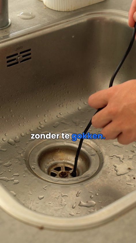 Strex Endoscoop met Scherm 15M - Inspectiecamera - Rioolcamera met HD Beeld - IP67 Waterdicht - Instelbare LED Verlichting