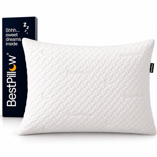 BestPillow Hoofdkussen 50x70 tegen Nekklachten