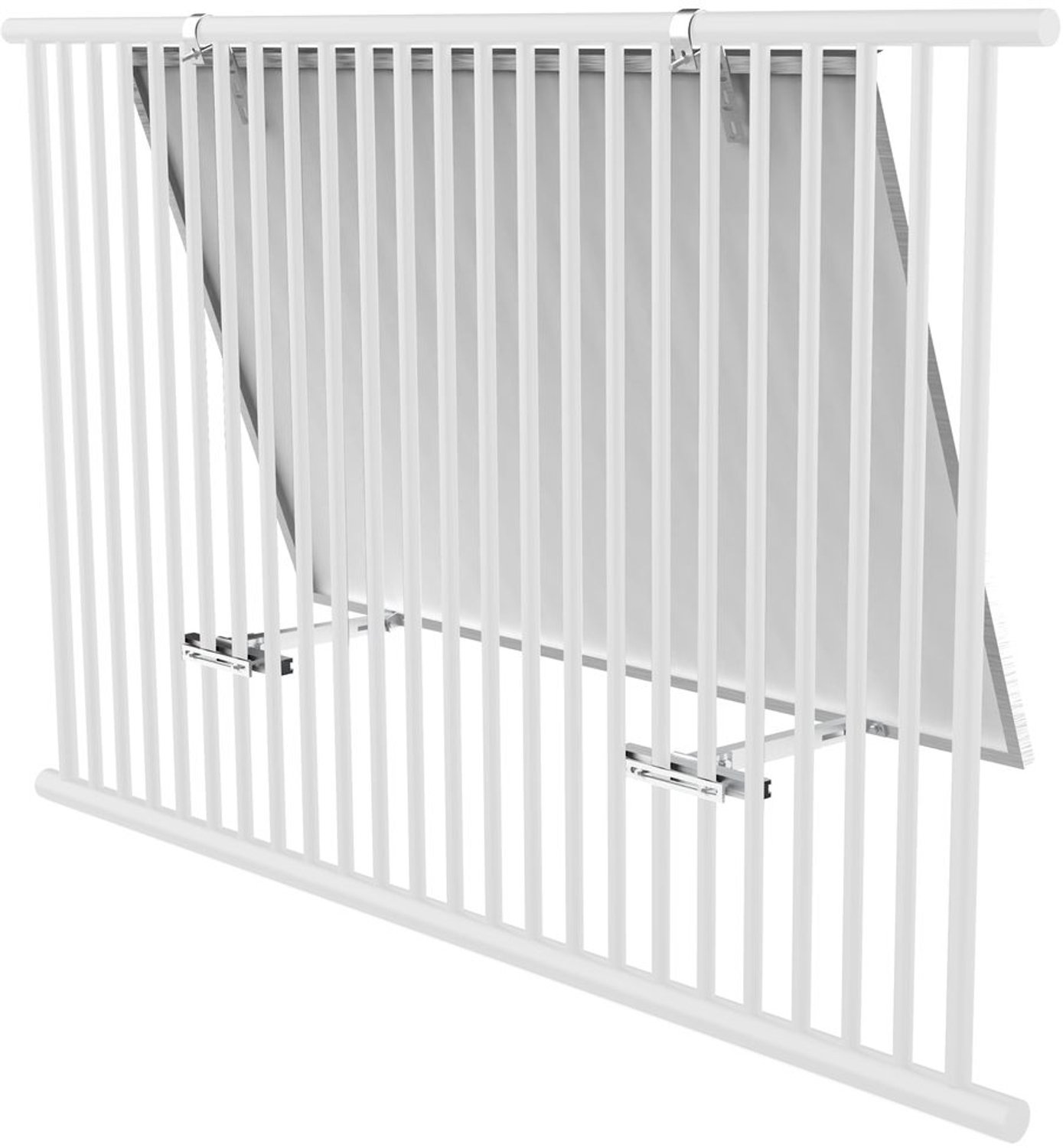 Solar Paneel Houder voor Balkon, Robuust Aluminium