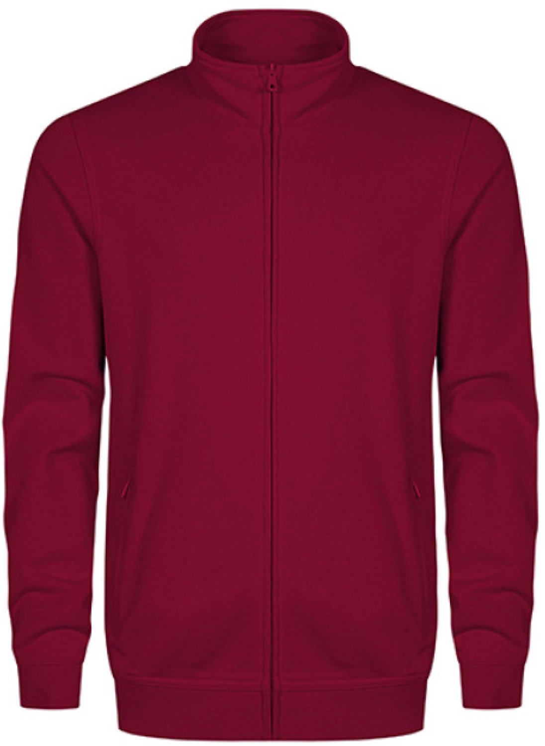 EXCD Men´s Sweatjacket CD5270 - Granat - 5XL