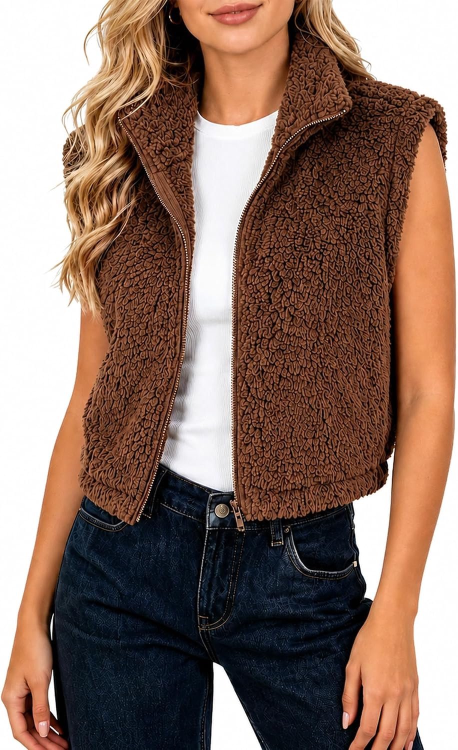 Vrouwen fleece vest