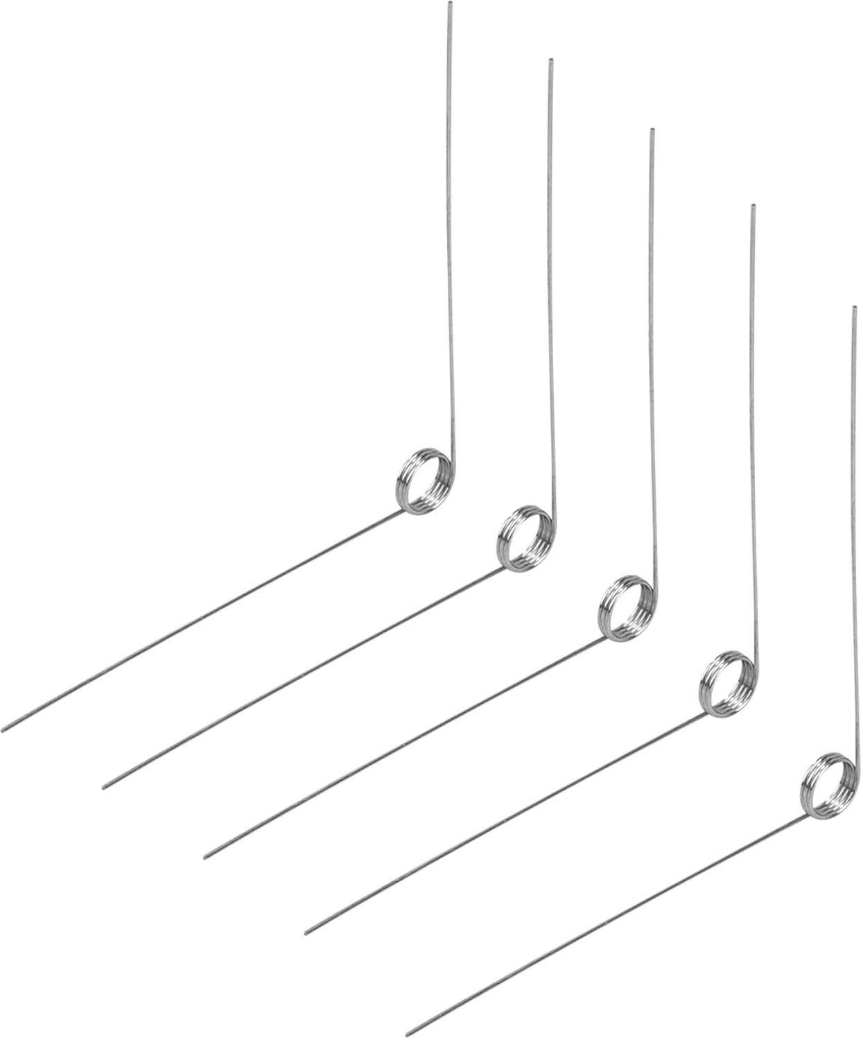 Torsieveren set van 10 - 0,2 x 2 x 20 mm - roestvrij staal - hoge elasticiteit Vemera - Vemera