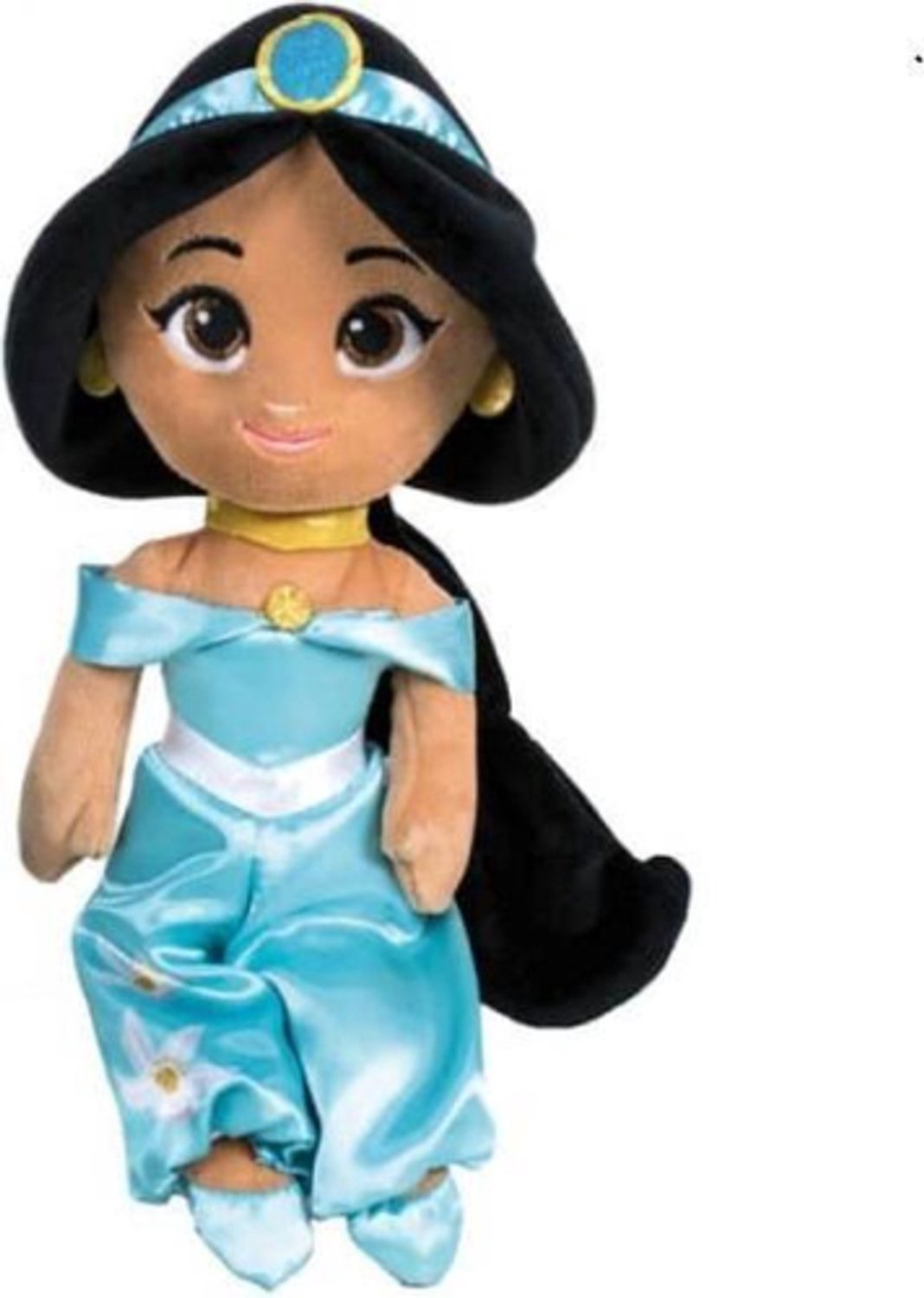 Jasmine Disney Aladdin Pluche Knuffel 30 cm - Speelgoed Prinses Yasmine Knuffels voor Kinderen - Genie Disney Princess Yasmin Plush Toy