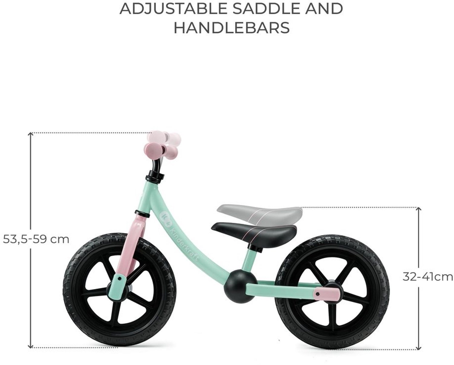 Lichtgewicht 2WAY Next Balance Bike voor Kinderen