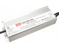 Mean Well HLG-320H-24B LED-driver, LED-transformator Constante spanning, Constante stroomsterkte 320 W 13.3 A 12 - 24 V