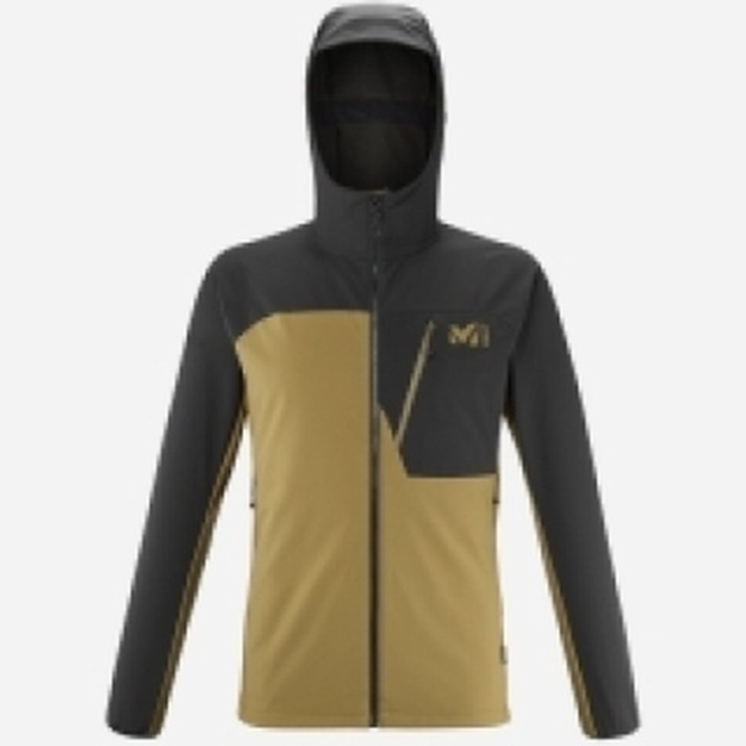 Millet Magma Shield Hoodie Heren Softshell Jas Winddicht en Waterafstotend Zwart