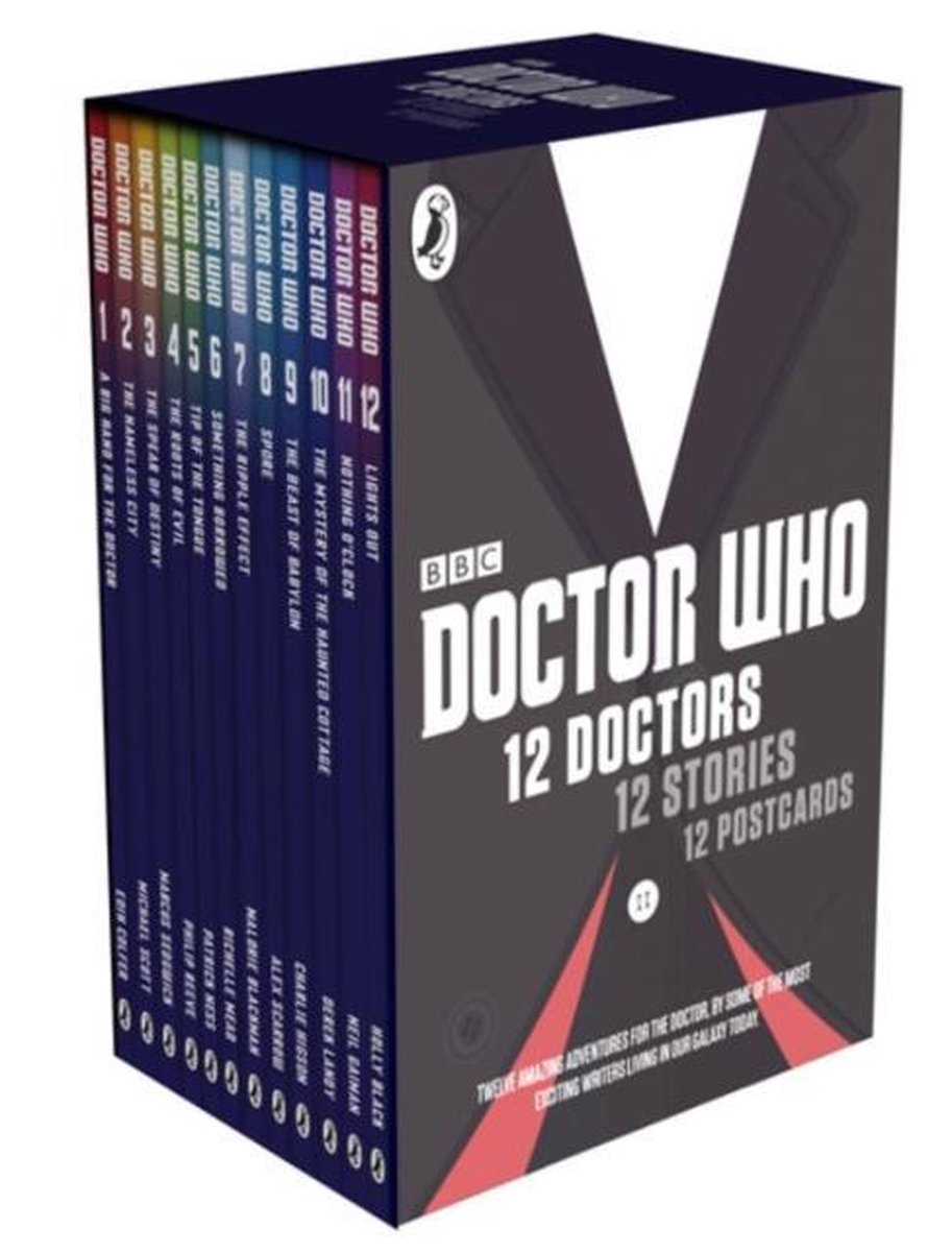 Omslag van Doctor Who 12 Doctors 12 Stori Slipcase