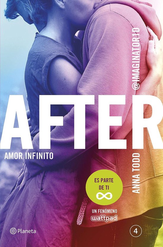 After. Amor infinito - cover