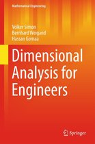 Mathematical Engineering - Dimensional Analysis for Engineers