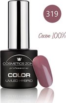 Cosmetics Zone UV/LED Hybrid Gel Nagellak 7ml. Cocoa 100% 319