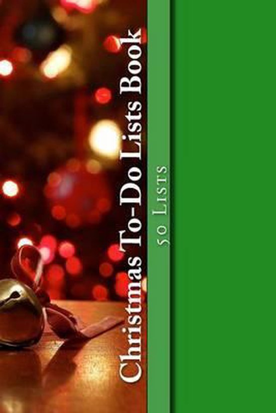 Christmas To-Do Lists Book - cover