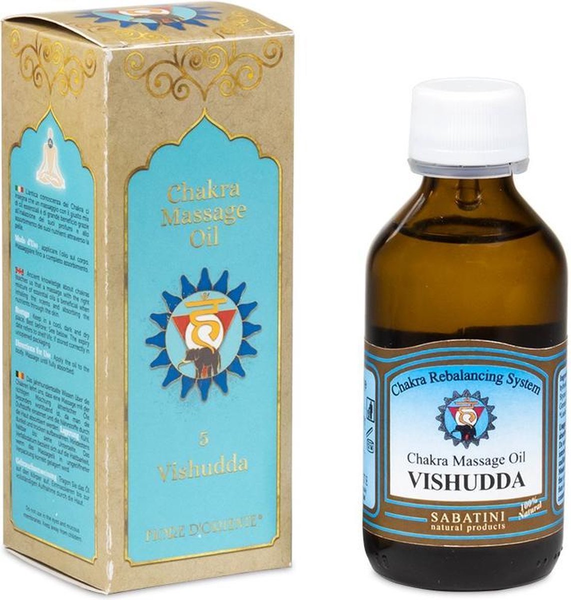 Goedkoopste Massageolie 5e Chakra Vishudda